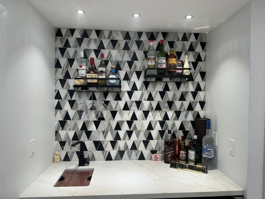 HOME BAR UPDATE - Home bar remodel HOME BAR UPDATE - Home bar remodel