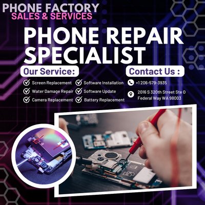 Phone Repair Specialists - Phone Repair Specialists
We Service the following ;
Screen Repair
Software Installation
Camera Replacement
Battery Replacement
Charging port Repair
Ear phone & Speaker Repair
Back glass repair for iphone & android Phone
Mac book Repair
Ipad & Tablet Repair
PS & Xbox Repair Phone Repair Specialists - Phone Repair Specialists
We Service the following ;
Screen Repair
Software Installation
Camera Replacement
Battery Replacement
Charging port Repair
Ear phone & Speaker Repair
Back glass repair for iphone & android Phone
Mac book Repair
Ipad & Tablet Repair
PS & Xbox Repair