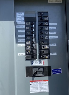 Overloaded 100 amp panel needed an upgrade. - One of the most common indications of an overloaded electrical panel is breakers that trip frequently. While it is common to trip a beaker occasionally, if one or more breakers trip often, even after moving devices to other circuits, it may be time to add additional circuits or to upgrade your service panel. An overloaded panel can also cause less noticeable power problems like flickering lights, power surges, frequent light-bulb failures, or suboptimal performance of certain appliances Overloaded 100 amp panel needed an upgrade. - One of the most common indications of an overloaded electrical panel is breakers that trip frequently. While it is common to trip a beaker occasionally, if one or more breakers trip often, even after moving devices to other circuits, it may be time to add additional circuits or to upgrade your service panel. An overloaded panel can also cause less noticeable power problems like flickering lights, power surges, frequent light-bulb failures, or suboptimal performance of certain appliances