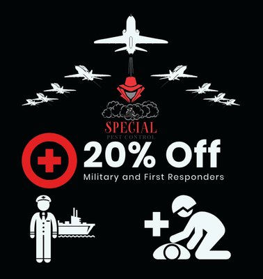 20% OFF for Military and First Responders - Residential and Commercial services for all budgets.
All of our services are guaranteed!
CALL NOW
954-901-0012 20% OFF for Military and First Responders - Residential and Commercial services for all budgets.
All of our services are guaranteed!
CALL NOW
954-901-0012