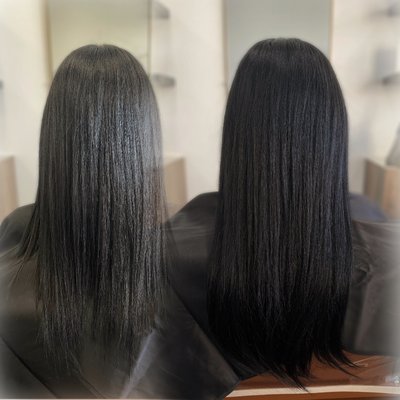 Hair Extensions - A few hair extension installations before and afters. Hair Extensions - A few hair extension installations before and afters.