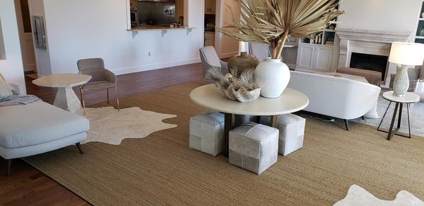 Oyster Bay - This is a Seagrass Rug made for the Foyer at Oyster Bay Oyster Bay - This is a Seagrass Rug made for the Foyer at Oyster Bay