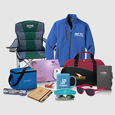 Promotional Products - Promotional Products

There are thousands of promotional products to choose from to help promote your business. We’ll work with you to design, produce, and deliver the best promotional items to connect your brand with your clients and customers. See how we can help you today!

Promotional Products:
-Pens
-Drinkware
-Bags
-Plaques & Awards
-Corporate Gifts
-Edibles
-USB Flash Drives
-Promotional Products by Event
-Promotional Products by Industry

Get started now with our custom promotional products! We’ll help you choose from thousands of promotional items and get your brand in the hands of your customers!

Everyone likes something useful for free.  They will keep it and use it.  It carries your name and contact information. It’s a gift that keeps on selling.  Promotional products have long been a great supplement to your marketing efforts. Selecting the right product from our extensive list of pens, mugs, caps, and thousands of other promotional items provides a great return on your investment. Our custom promotional products can be distributed at events and corporate functions.  We can also assist with mailing them to your prospects!
