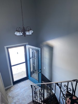 Stained wood trim changed to white painted - 2022 repaint