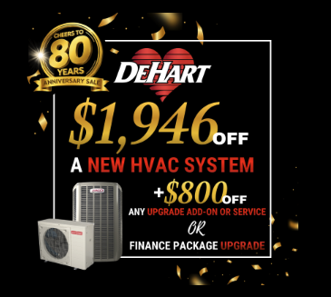 Check Out Our 2026 Promos - Call for Details - $1,946 Off a New Heating & Cooling System +$800 Off an Upgrade Add-On or Service
CHEERS TO 80 YEARS: SPECIAL ANNIVERSARY SAVINGS
FREE Diagnostic with Any Repair
Fix Now, Save Now. Schedule Today!
$12 A/C Tune-Up & Safety Inspection for Systems 12 Years or Older
Older A/C? Keep It Running Strong!
$89 A/C Tune-Up & Safety Inspection
Get Ahead of the Heat!
FREE Water Heater with Whole-Home Water Repipe
Give Your Home’s Plumbing System a Fresh Start!
$89 Per Line Drain Cleaning with FREE Camera Inspection
Round-the-Clock Relief for Clogged Drains—We're Here for You 24/7
$125 OFF Main Sewer Line Hydro Jetting
Blast Away Stubborn Clogs!
$89 Tank Water Heater Flush & Tune-Up
Your Water Heater Needs Love Too! Give it the Care it Deserves!
$400 OFF a Healthier Home Air & Water Upgrade
Bundle the iWave Air Cleaner & HALO 5 Water Filtration System to Save More!
Perfect Air. Endless Options.
Rebates up to $1,800 on a New Lennox® Ultimate Comfort System!
Lennox® Spring Promotion
Rebates up to $1,400 AND Special Financing on a New Ultimate Comfort System!
$39 OFF Any Service
Plumbing or HVAC, We've Got You Covered!
$250 OFF Duct Cleaning
Schedule Your Free Quote Today!
$199 OFF the HALO 5 Whole-Home Water Filtration System
Improve Your Water Quality for As Low As $18/Week!
$175 OFF the iWave Residential Air Cleaner
Breathe Cleaner Air at Home for As Low As $14/Week!
Up To 10% Off Competitor Estimates for System Replacements - GUARANTEED!
Never Overpay for New Equipment Again!
FREE Second Opinion on Repairs
Get Peace of Mind with a No Cost Expert Review of Your Repair Needs!
20% OFF Repairs & Front of the Line Service for Love Club Members
Join Now and Protect Your Home!
FREE Estimates for System Replacements & Installs
Schedule Your Appointment—No Strings, Just Expert Advice!
FREE In-Home Water Test & Analysis
What's in Your Water? Find Out with a No Cost Assessment!
FREE Indoor Air Quality Assessment
Discover What's Really In The Air You Breathe—And How To Make It Better!
FREE Estimates for Commercial System Replacements & Installs
Professional Support You Can Trust for Your Facility’s Next Upgrade!
FREE Facilities Maintenance Estimates
Expert Guidance to Keep Your Facility Running at its Best!
$.25 OFF Per Square Foot On Blown-In Insulation
Seal in Comfort, Savings, and Better Energy Efficiency! Check Out Our 2026 Promos - Call for Details - $1,946 Off a New Heating & Cooling System +$800 Off an Upgrade Add-On or Service
CHEERS TO 80 YEARS: SPECIAL ANNIVERSARY SAVINGS
FREE Diagnostic with Any Repair
Fix Now, Save Now. Schedule Today!
$12 A/C Tune-Up & Safety Inspection for Systems 12 Years or Older
Older A/C? Keep It Running Strong!
$89 A/C Tune-Up & Safety Inspection
Get Ahead of the Heat!
FREE Water Heater with Whole-Home Water Repipe
Give Your Home’s Plumbing System a Fresh Start!
$89 Per Line Drain Cleaning with FREE Camera Inspection
Round-the-Clock Relief for Clogged Drains—We're Here for You 24/7
$125 OFF Main Sewer Line Hydro Jetting
Blast Away Stubborn Clogs!
$89 Tank Water Heater Flush & Tune-Up
Your Water Heater Needs Love Too! Give it the Care it Deserves!
$400 OFF a Healthier Home Air & Water Upgrade
Bundle the iWave Air Cleaner & HALO 5 Water Filtration System to Save More!
Perfect Air. Endless Options.
Rebates up to $1,800 on a New Lennox® Ultimate Comfort System!
Lennox® Spring Promotion
Rebates up to $1,400 AND Special Financing on a New Ultimate Comfort System!
$39 OFF Any Service
Plumbing or HVAC, We've Got You Covered!
$250 OFF Duct Cleaning
Schedule Your Free Quote Today!
$199 OFF the HALO 5 Whole-Home Water Filtration System
Improve Your Water Quality for As Low As $18/Week!
$175 OFF the iWave Residential Air Cleaner
Breathe Cleaner Air at Home for As Low As $14/Week!
Up To 10% Off Competitor Estimates for System Replacements - GUARANTEED!
Never Overpay for New Equipment Again!
FREE Second Opinion on Repairs
Get Peace of Mind with a No Cost Expert Review of Your Repair Needs!
20% OFF Repairs & Front of the Line Service for Love Club Members
Join Now and Protect Your Home!
FREE Estimates for System Replacements & Installs
Schedule Your Appointment—No Strings, Just Expert Advice!
FREE In-Home Water Test & Analysis
What's in Your Water? Find Out with a No Cost Assessment!
FREE Indoor Air Quality Assessment
Discover What's Really In The Air You Breathe—And How To Make It Better!
FREE Estimates for Commercial System Replacements & Installs
Professional Support You Can Trust for Your Facility’s Next Upgrade!
FREE Facilities Maintenance Estimates
Expert Guidance to Keep Your Facility Running at its Best!
$.25 OFF Per Square Foot On Blown-In Insulation
Seal in Comfort, Savings, and Better Energy Efficiency!