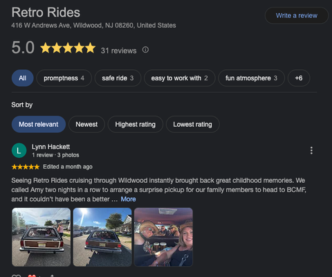 More Reviews From Happy Customers! - We are newer to Yelp but not new to helping our customers have a wonderful experience! Call today to schedule your ride! More Reviews From Happy Customers! - We are newer to Yelp but not new to helping our customers have a wonderful experience! Call today to schedule your ride!