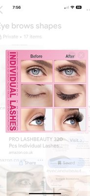 Brow and lash services - Eyelash extensions and brow tinting/lamination Brow and lash services - Eyelash extensions and brow tinting/lamination