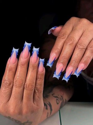 Nails design by Jenn team - This all set was done by Jenn Team.