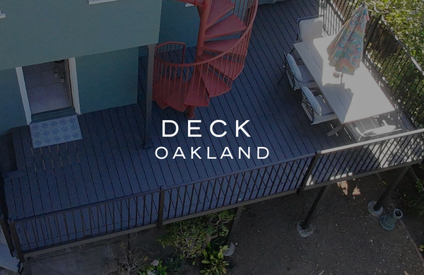 New Deck in Oakland - New Deck in Oakland