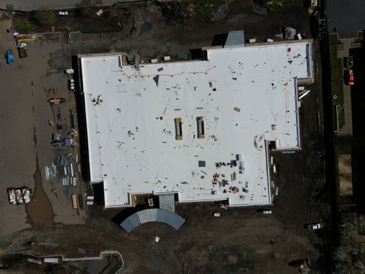 Department Of Veterans Santa Rosa Clinic - GAF 60 mil. TPO. 2 layers of 2.6" inch insulation R-Value 30 with Diamond crickets 1/2 inch slope. Fully adhered roofing system. 25-year labor warranty. This job was an honor to server our Veterans and add to our company testimony. Department Of Veterans Santa Rosa Clinic - GAF 60 mil. TPO. 2 layers of 2.6" inch insulation R-Value 30 with Diamond crickets 1/2 inch slope. Fully adhered roofing system. 25-year labor warranty. This job was an honor to server our Veterans and add to our company testimony.