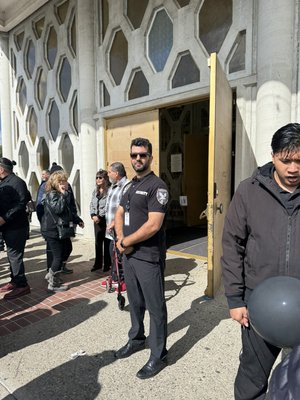 Unarmed Security Guard - Two security guard were hired to protect the event from unwanted people. Unarmed Security Guard - Two security guard were hired to protect the event from unwanted people.