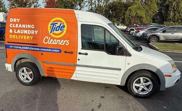 Tide Rebrand - Upgraded a 25 year old Drycleaner with technology, signage, 24-7 availability, and new capabilities with service Tide Rebrand - Upgraded a 25 year old Drycleaner with technology, signage, 24-7 availability, and new capabilities with service