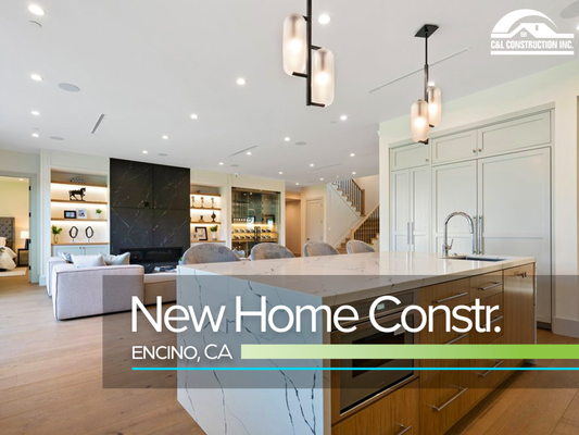 New Home Construction Project, Encino, CA 91436 - The project involved the construction of a high-end, custom 5,200 sf, two-story in Encino, CA 91436. It was completed exceptionally quickly, within 10 months from demolition to Certificate of Occupancy. Key features included hardwood floors, custom tilework, cabinetry, built-ins, high-end finishes, and solar and low-voltage systems. The work was well-organized with a full crew present every weekday, and C&L Construction managed all aspects efficiently, including adapting to new COVID protocols. We maintain professionalism and engagement within every project and are extremely proud of the final result. New Home Construction Project, Encino, CA 91436 - The project involved the construction of a high-end, custom 5,200 sf, two-story in Encino, CA 91436. It was completed exceptionally quickly, within 10 months from demolition to Certificate of Occupancy. Key features included hardwood floors, custom tilework, cabinetry, built-ins, high-end finishes, and solar and low-voltage systems. The work was well-organized with a full crew present every weekday, and C&L Construction managed all aspects efficiently, including adapting to new COVID protocols. We maintain professionalism and engagement within every project and are extremely proud of the final result.