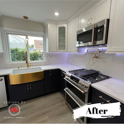 Hidden Outlets Kitchen - This was and open concept kitchen we fully gutted and renovated now the clients love and spend most of their time in this space Hidden Outlets Kitchen - This was and open concept kitchen we fully gutted and renovated now the clients love and spend most of their time in this space