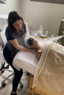 Facial massage - All facial treatments include a face, neck and head massage Facial massage - All facial treatments include a face, neck and head massage