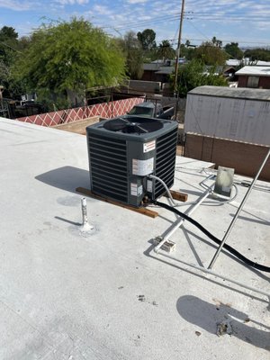 Cooler to AC Split System Conversion - Cooler to AC Split System Conversion. 2 day start to finish, total difference in air quality for our customer. Cooler to AC Split System Conversion - Cooler to AC Split System Conversion. 2 day start to finish, total difference in air quality for our customer.