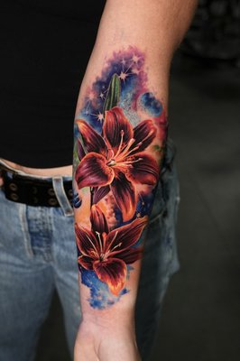 Color tattoo - We specialize in high-quality color tattoos with smooth blends, rich saturation, and long-lasting results. Each design is customized with attention to detail, balance, and placement to ensure bold, vibrant tattoos that stand the test of time.