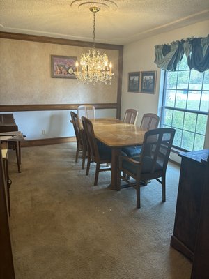 Senior man Home decluttering ￼ - Elderly requested help with organizing and decluttering. His wife passed away a few years ago and he still haven’t had the strength to clean up she her passing. With this project I went through all the items to separate with what to throw away and what to donate and what to put away in the right places until the room was complete and lot more peaceful in making those steps.