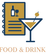 FOOD & DRINKS - Our philosophy at 1899 is fresh squeezed, handcrafted cocktails, local craft beers, fine wines and an outstanding selection of bourbon, scotch and tequila. Elevated bar food food featuring artisan flatbreads, savoury dry-rub baked wings and a variety of other tasty offerings.

Go to our website to check out our menu! Our philosophy at 1899 is fresh squeezed, handcrafted cocktails, local craft beers, fine wines and an outstanding selection of bourbon, scotch and tequila. Elevated bar food food featuring artisan flatbreads, savoury dry-rub baked wings and a variety of other tasty offerings.

Go to our website to check out our menu: https://1899golf.com/food-and-drink/
