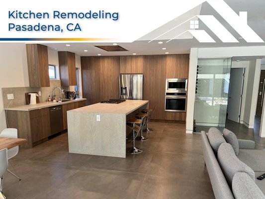 Kitchen Remodeling - Pasadena, CA - Complete kitchen remodeling, new floor, and recessed lighting. Kitchen Remodeling - Pasadena, CA - Complete kitchen remodeling, new floor, and recessed lighting.