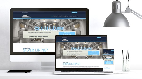 Keeping Silver Lining Hood Cleaners at the Top - Silver Lining Hood Cleaners is one of Portland’s largest and most trusted restaurant hood cleaning companies. With a rigorous in-house training program, they ensure every technician is certified and fully trained to meet local safety regulations.
When they needed a stronger online presence, we rebuilt their website from the ground up—enhancing its design, SEO, and functionality. By continuously optimizing their site and refining their search rankings, we’ve helped them stay highly visible in local searches, bringing in a steady stream of new customers.
With a solid digital presence and expert website management, Silver Lining Hood Cleaners continues to thrive in a competitive market. Ready to grow your business online? Contact us today! Keeping Silver Lining Hood Cleaners at the Top - Silver Lining Hood Cleaners is one of Portland’s largest and most trusted restaurant hood cleaning companies. With a rigorous in-house training program, they ensure every technician is certified and fully trained to meet local safety regulations.
When they needed a stronger online presence, we rebuilt their website from the ground up—enhancing its design, SEO, and functionality. By continuously optimizing their site and refining their search rankings, we’ve helped them stay highly visible in local searches, bringing in a steady stream of new customers.
With a solid digital presence and expert website management, Silver Lining Hood Cleaners continues to thrive in a competitive market. Ready to grow your business online? Contact us today!