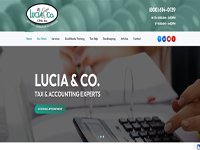 Lucia & Co. CPAs - We redesigned this site and provide internet marketing for Lucia & Co.’s CPA and Tax services. We've also done their digital marketing, SEO, PPC, Social Media etc. for years. Lucia & Co. CPAs - We redesigned this site and provide internet marketing for Lucia & Co.’s CPA and Tax services. We've also done their digital marketing, SEO, PPC, Social Media etc. for years.