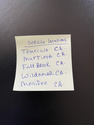 Mobile massage therapist in Temecula California areas available for at YOUR home therapeutic massage therapy. - I offer service for  these locations only and looking forward to working with you.
