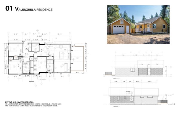 House Addition 2024 - Add 720 Square feet to a 740 Square foot existing house footprint. Full interior remodel and re-program. House Addition 2024 - Add 720 Square feet to a 740 Square foot existing house footprint. Full interior remodel and re-program.