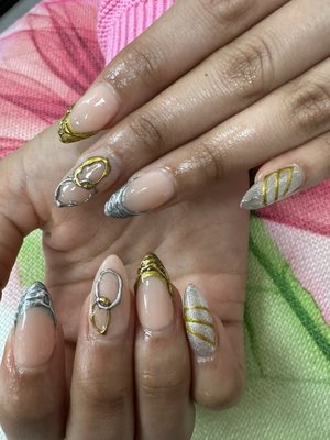 Chrome nails - Trendy nails Chrome nails - Trendy nails