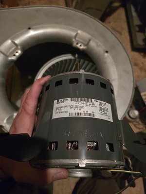 Blower motor and blower wheel repair - Blower motor and wheel replacement