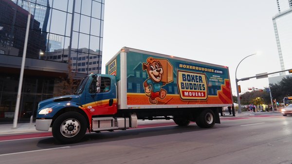 Meet the Fleet — Boxer Buddies Moving Trucks in Austin, TX - The Trucks Behind Every Happy ‘Tail’

When our moving trucks pull up, your move is already half-planned. Every Boxer Buddies truck rolls out fully stocked with moving blankets, furniture pads, dollies, straps and ramps, so our crews can protect your floors, wrap your furniture and load safely without a single trip back to the shop.

We run these trucks for local moving in Austin, TX and the surrounding areas — Lakeway, Bee Cave, Westlake Hills, Dripping Springs, Round Rock, Georgetown and Pflugerville — as well as apartment moves, residential moves, commercial and office moves, senior moves, furniture and piano moving, packing services, storage and small delivery jobs. And because we’re licensed and insured for long-distance moving, these same trucks travel anywhere in the 50 states.

No brokers. No shared trailers. Just our own crews, our own trucks, and the same team from load to unload.
Family-owned in Austin since 2016. 2,000+ families moved. 600+ five-star reviews. USDOT #3255279 | TX DMV #008839538C.

Ready to put a Boxer Buddies truck in your driveway? Request your free quote or call (512) 596-9696.