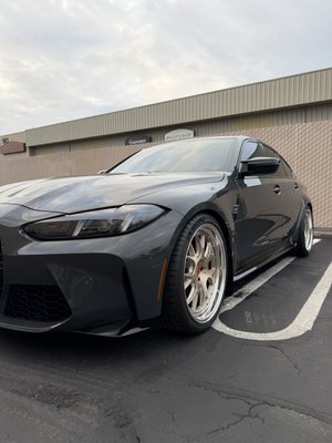BMW M3 - This car is fully protected with XPEL paint protection film, XPEL nano-ceramic window tint, and XPEL Fusion ceramic coating featuring an 8-year warranty. Delivering long-lasting shine, durability, and premium vehicle protection. BMW M3 - This car is fully protected with XPEL paint protection film, XPEL nano-ceramic window tint, and XPEL Fusion ceramic coating featuring an 8-year warranty. Delivering long-lasting shine, durability, and premium vehicle protection.