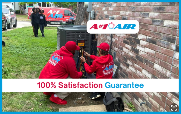 100% Satisfaction Guaranteed - For over 35 years, A#1 Air has been a trusted name in the DFW community, providing professional 24/7 emergency services. Our long-standing commitment to excellence ensures your HVAC, Plumbing, and Electrical needs are met with expertise and care. We keep your home comfortable and safe any time, day or night. 100% Satisfaction Guaranteed - For over 35 years, A#1 Air has been a trusted name in the DFW community, providing professional 24/7 emergency services. Our long-standing commitment to excellence ensures your HVAC, Plumbing, and Electrical needs are met with expertise and care. We keep your home comfortable and safe any time, day or night.