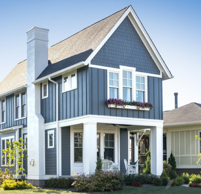 Home Siding Replacement - James Hardie® fiber cement products combine beautiful design with high performance, enhancing your home’s curb appeal and durability. James Hardie® graces the sides of more than 5.5 million homes across America. Thanks to the beauty and durability of their products, this company has won over the press, the remodeling industry, and—most importantly—our customers.
James Hardie® remains a leader in the field of residential exterior design. Their superior siding uses technological advancements that places them 5 generations ahead of generic fiber cement. What’s more, all James Hardie® siding and trim are Engineered for Climate®, which means that they can withstand the test of time regardless of weather. Home Siding Replacement - James Hardie® fiber cement products combine beautiful design with high performance, enhancing your home’s curb appeal and durability. James Hardie® graces the sides of more than 5.5 million homes across America. Thanks to the beauty and durability of their products, this company has won over the press, the remodeling industry, and—most importantly—our customers.
James Hardie® remains a leader in the field of residential exterior design. Their superior siding uses technological advancements that places them 5 generations ahead of generic fiber cement. What’s more, all James Hardie® siding and trim are Engineered for Climate®, which means that they can withstand the test of time regardless of weather.