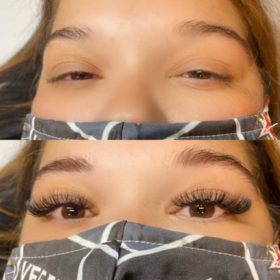 What are Classic, Hybrid and Volume Full Set of Lashes look like at The Lash Lounge Henderson? Before and Afters please... - The Lash Lounge Henderson-The District focuses on customizing your individual lash look by providing handmade custom lash fans, free lash bath and consultation with a Certified Lash Artist. Our Special promotions for first-time guests are over 50% off initial full set of lashes starting at $99.
Call to book 702-820-5274 or online http://thelashlounge.com/nv-henderson-district What are Classic, Hybrid and Volume Full Set of Lashes look like at The Lash Lounge Henderson? Before and Afters please... - The Lash Lounge Henderson-The District focuses on customizing your individual lash look by providing handmade custom lash fans, free lash bath and consultation with a Certified Lash Artist. Our Special promotions for first-time guests are over 50% off initial full set of lashes starting at $99.
Call to book 702-820-5274 or online http://thelashlounge.com/nv-henderson-district