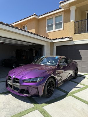 2025 BMW M3 - New OEM BMW windshield replacement.