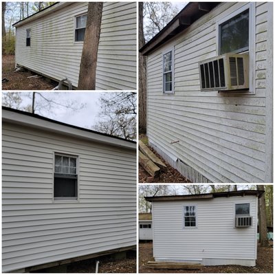 Small House in private community. 2024 - Homeowner contacted us about this house. He was getting ready to move in and needed the exterior cleaned. By the end of the job he was very satisfied. Our goal is your satisfaction. Call now for a quote and see how we can rejuvenate your homes exterior Small House in private community. 2024 - Homeowner contacted us about this house. He was getting ready to move in and needed the exterior cleaned. By the end of the job he was very satisfied. Our goal is your satisfaction. Call now for a quote and see how we can rejuvenate your homes exterior