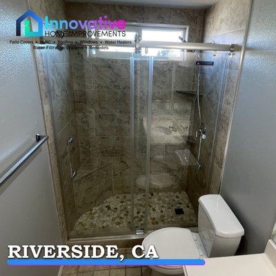 Walk-In Shower Conversion – Riverside, CA - This Riverside project was a complete demo down to the studs. We removed the existing bathtub, tile, and plumbing, inspected framing, and rebuilt the space the right way.
✔️ New shower pan system
✔️ Full waterproofing
✔️ Updated plumbing fixtures
✔️ Custom tile installation
✔️ Clean finish & detailed walkthrough
After working with the homeowners with the look and feel of the new shower, we demolished and cleaned everything out. Brought in the materials and turned this into a safer, more functional shower with a major upgrade in style.
Thinking about converting your tub to a walk-in shower? Let’s build it right. Walk-In Shower Conversion – Riverside, CA - This Riverside project was a complete demo down to the studs. We removed the existing bathtub, tile, and plumbing, inspected framing, and rebuilt the space the right way.
✔️ New shower pan system
✔️ Full waterproofing
✔️ Updated plumbing fixtures
✔️ Custom tile installation
✔️ Clean finish & detailed walkthrough
After working with the homeowners with the look and feel of the new shower, we demolished and cleaned everything out. Brought in the materials and turned this into a safer, more functional shower with a major upgrade in style.
Thinking about converting your tub to a walk-in shower? Let’s build it right.