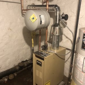 New Heating Unit - Installed new heating unit in a residential home. New Heating Unit - Installed new heating unit in a residential home.