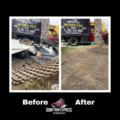 Quick and easy pickup - This job was done in the Monterey County area. Quick and easy pickup - This job was done in the Monterey County area.
