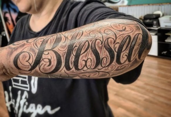 Script - Script and fun lettering tattoos! Our artists can get your thin line script, or some cool fun thick lettering done. Contact us for your FREE consult, give us a call or request a quote. You can also reach us on IG @the_kollectivestudio or direct email thekollectivestudio@gmail.com. We take walk-ins! Script - Script and fun lettering tattoos! Our artists can get your thin line script, or some cool fun thick lettering done. Contact us for your FREE consult, give us a call or request a quote. You can also reach us on IG @the_kollectivestudio or direct email thekollectivestudio@gmail.com. We take walk-ins!