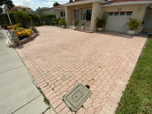 After years of harsh uv rays and rain. We restored this driveway. Customer was extremely happy. - Another cleaned, sanded and sealed driveway. After years of harsh uv rays and rain. We restored this driveway. Customer was extremely happy. - Another cleaned, sanded and sealed driveway.
