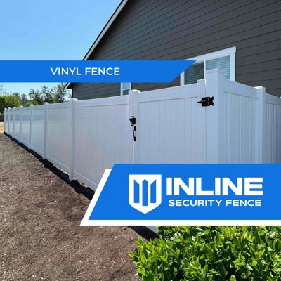 Vinyl Fence - Vinyl Fence offered by Inline Security Fence Vinyl Fence - Vinyl Fence offered by Inline Security Fence
