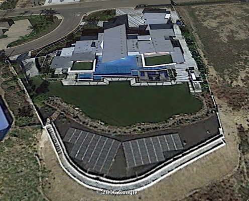 Ground Mount Residential - Ground mount solar panel system installed in 2016