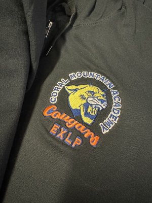 Embroidery Projects - From custom logos on hats and polos to detailed designs on aprons, beanies, and uniforms,  our embroidery projects showcase clean stitching, durable quality, and standout branding. Whether it’s small personal orders or bulk apparel for schools, businesses, and events, we bring every design to life with precision and professional craftsmanship.