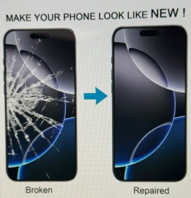 Iphone Repair - Iphone Screen RepairsBattery replacement
Button repair
Camera repair
Case repair
Charge port repair
Diagnostic scan
Microphone/speaker repair
Power button repair
Screen repair/replacement
Software problems
Speaker repair
Water damage repair
Advanced Repair
Battery / Charging Issues