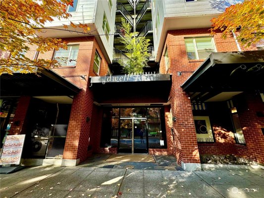 ACTIVE LISTING $445,000 1 BED 1 BATH 620 SQFT - 1026 NE 65th Street A403 Seattle, WA 98115
Welcome to Dwell Roosevelt Condominiums, where modern urban living meets convenience and style. This 620 sq. ft. open-concept unit features a spacious bedroom (not a studio), granite countertops, stainless steel appliances, and a private balcony. Enjoy secure parking with your assigned space in the gated garage and elevator access. to your floor. As you walk through the main entry, you will be greeted by the modern style lobby equipped with Amazon lockers. Host friends on the sunny rooftop deck with ample seating and a BBQ and be sure to visit the residence lounge on floor level 2. At Dwell, you are surrounded by restaurants, bars, Whole Foods, and LA Fitness, and steps from Roosevelt Station light rail, making city life effortless. ACTIVE LISTING $445,000 1 BED 1 BATH 620 SQFT - 1026 NE 65th Street A403 Seattle, WA 98115
Welcome to Dwell Roosevelt Condominiums, where modern urban living meets convenience and style. This 620 sq. ft. open-concept unit features a spacious bedroom (not a studio), granite countertops, stainless steel appliances, and a private balcony. Enjoy secure parking with your assigned space in the gated garage and elevator access. to your floor. As you walk through the main entry, you will be greeted by the modern style lobby equipped with Amazon lockers. Host friends on the sunny rooftop deck with ample seating and a BBQ and be sure to visit the residence lounge on floor level 2. At Dwell, you are surrounded by restaurants, bars, Whole Foods, and LA Fitness, and steps from Roosevelt Station light rail, making city life effortless.