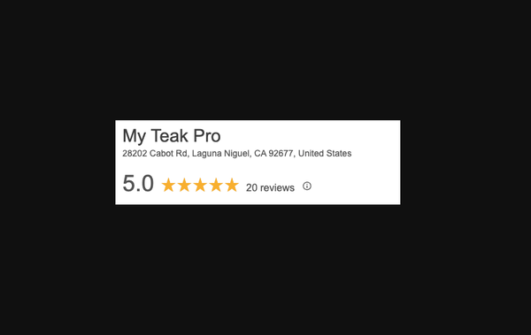 Google Reviews - It was our pleasure working with such incredible clients. Thank you!