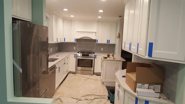 Kitchen Remodel - This was done as costumer request, we started with an estimate we hear their ideas and after we give them our thoughts we came up with great ideas and the result see it for your self