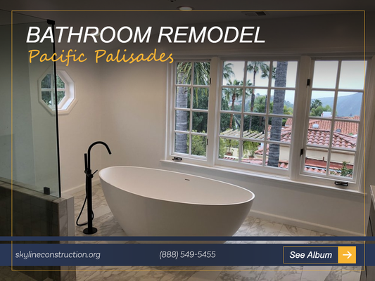 Bathroom Remodeling in Pacific Palisades, CA - Complete demolition and remodel of a master bathroom. Bathroom Remodeling in Pacific Palisades, CA - Complete demolition and remodel of a master bathroom.